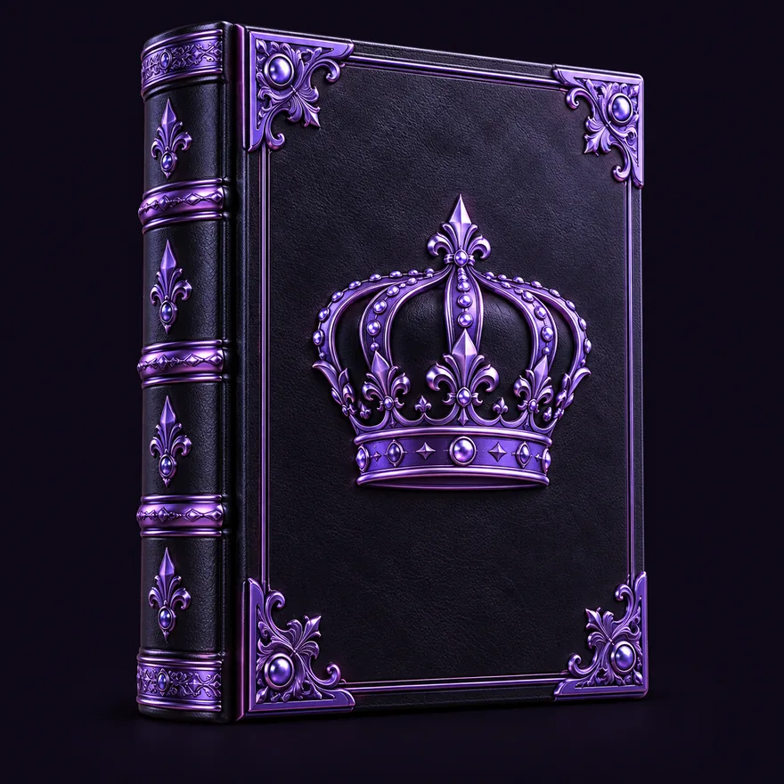 Ornate royal book — Tab66