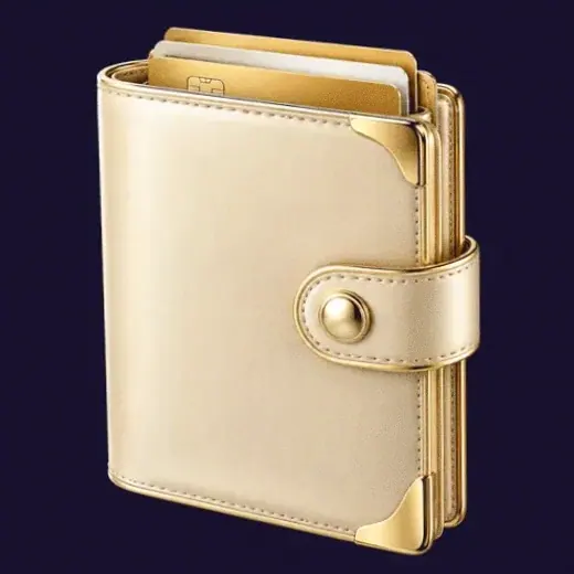 Leather wallet — Tab66