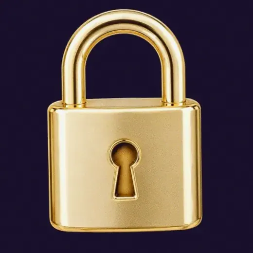 Metal padlock — Tab66