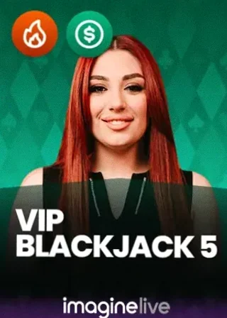 VIP Blackjack 5 live game cover
