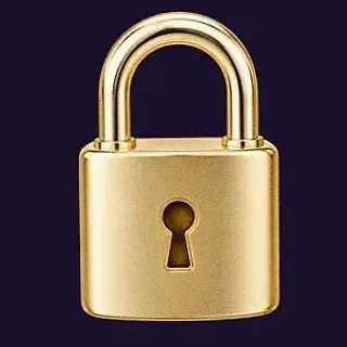 Metal padlock — Tab66